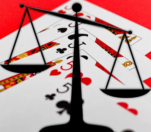 Casino Cards and Justice Banner